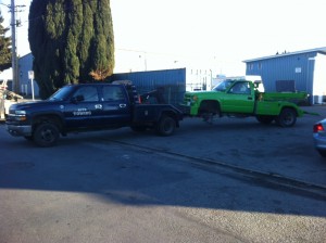 Go Green Tow Truck